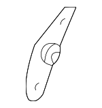 54347006946 - Body: Hydraulic Cylinder Mount Bracket for BMW: Z8 Image