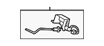 74805SZAA01 - Body: Lift-gate Glass Latch for Honda Image