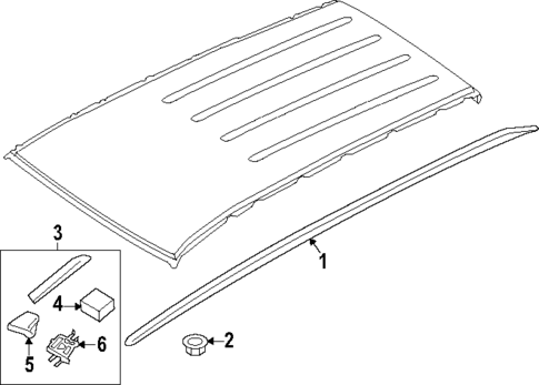 Luggage Carrier for 2025 Kia Telluride #0