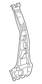 6134301021 - Body: Inner Center Pillar for Toyota: Matrix Image