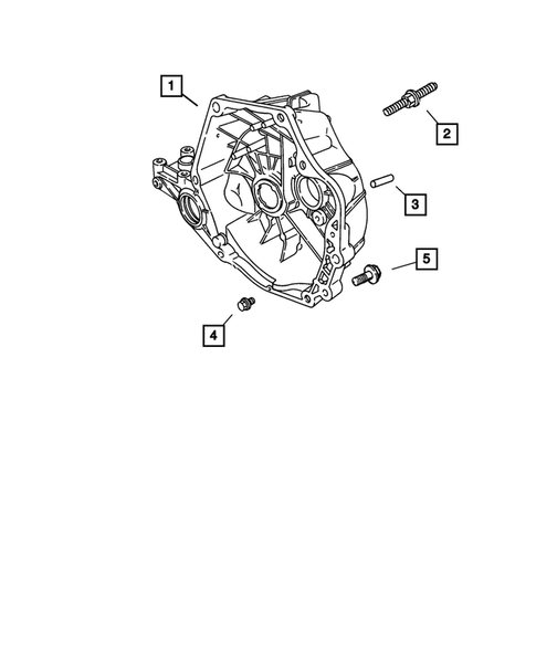Clutch Housing for 2003 Dodge Neon #0