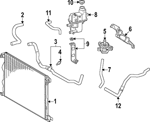 Inverter Cooling Components for 2024 Lexus TX550h+ #0