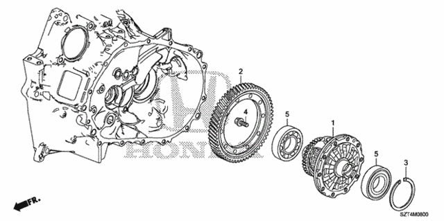 MT Differential for 2012 Honda CR-Z #0