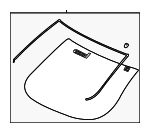 10304291 - Body: Windshield for Pontiac: Aztek Image image