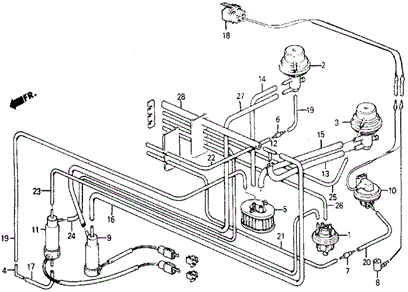 No. 2 Control Box (1) for 1984 Honda Wagovan #0