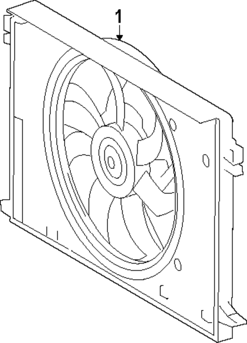 Cooling Fan for 2024 Lexus RX500h #0