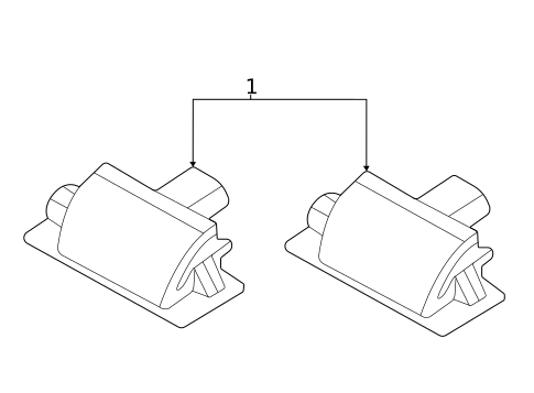 License Lamps for 2025 Lincoln Aviator #0