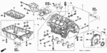 11000RGL810 - Engine: BLOCK ASSY., CYLINDER (DOT) for Honda Image
