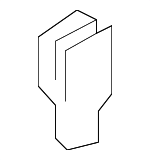 LR035103 - : 2015-2019 Land Rover Discovery Sport - Release Cable Retainer for Land Rover: Discovery Sport Image