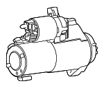 28100F0100 - : 2024 Toyota - Starter Motor for Toyota: 4Runner, Land Cruiser, Tacoma Image