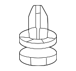 90667TC0U01ZM - Steering: Lower Column Cover Clip for Acura: Integra, TLX Image