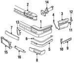 20687143 - Body: Bumper Cover for GM Image