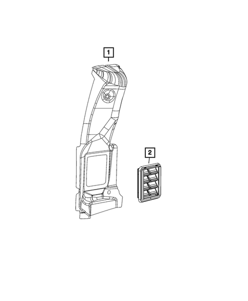 Air Ducts for 2020 Dodge Grand Caravan #2