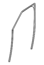 LR186598 - : Run - Door Glass for Land-Rover Image