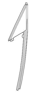 LR153896 - : 2022 Land Rover Range Rover - Vent Glass for Land Rover: Range Rover Image