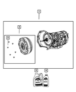 R8109703AF - : With Torque Converter Transmission Kit, Remanufactured for Mopar Image
