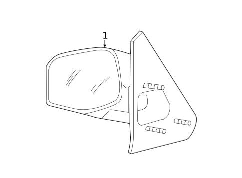 Outside Mirrors for 2005 Ford Explorer Sport Trac #0