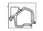 420898968 - HVAC: Evaporator Tube for Audi: R8 Image
