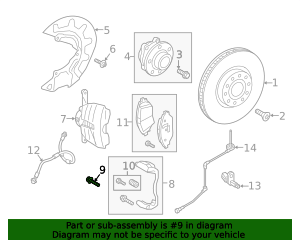 Disc Brake Caliper Anchor Plate Bolt WHT-010-085 | OEM Parts Online
