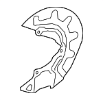 3QF615311A - : Splash Shield for Volkswagen Image