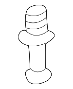 99950749740 - Body: Under-body Shield Rivet for Porsche: 911, Boxster, Panamera Image