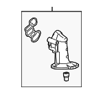 15301RN0A00 - Engine: Oil Filter Housing for Honda: Accord, Accord Crosstour, Crosstour, Pilot Image