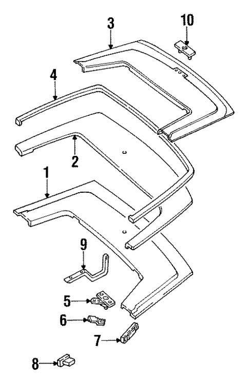 Storage Compartment for 1992 Pontiac Firebird #0