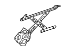 61222CA000 - Body: Window Regulator for Subaru Image