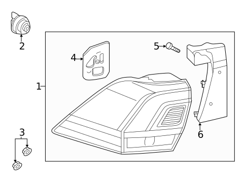 Combination Lamps for 2019 Volkswagen Tiguan #0