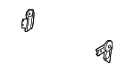 5080729AA - Body: Seat Hinge Cover for Mopar Image