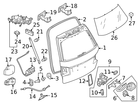 Gate & Hardware for 2016 Mercedes-Benz E63 AMG S #0