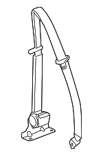 84599976 - Electrical: Center Belt Assembly for Cadillac: Escalade | Chevrolet: Silverado 1500, Silverado 1500 LD, Silverado 2500 HD, Silverado 3500 HD, Suburban 3500 HD, Tahoe | GMC: Sierra 1500, Sierra 1500 Limited, Sierra 2500 HD, Sierra 3500 HD, Yukon Image