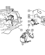 52089220AA - Service Brakes: Brake Hose, Primary for Mopar Image
