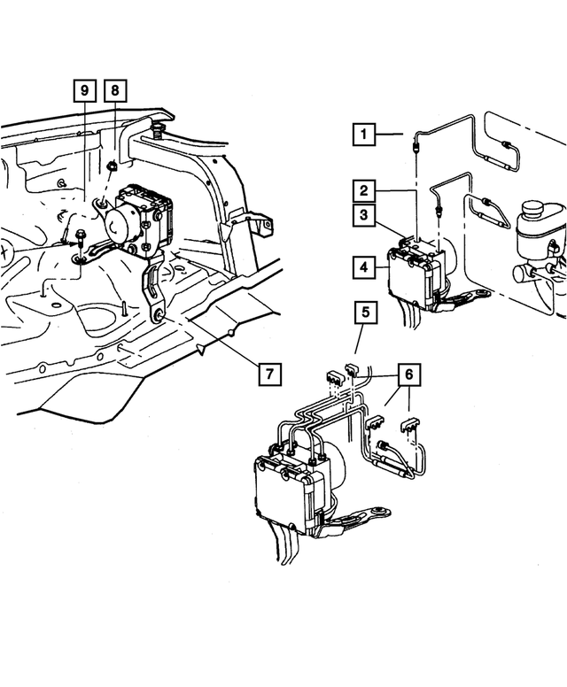« 52080410AA –  : Frein Flexible, Secondaire pour Mopar Image »