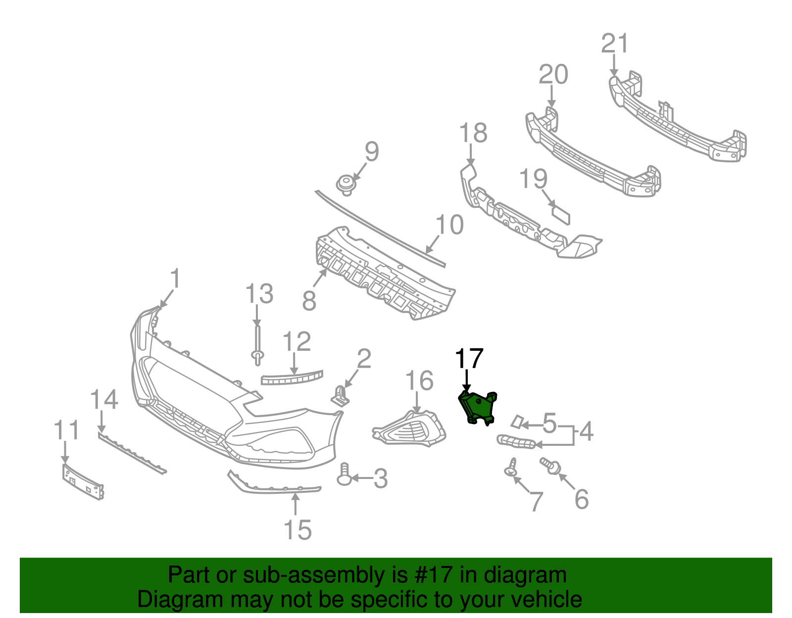 Radiator Air Deflector - OEM Engine Cooling Channel | AutoNation Parts