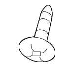 1244105167K - Body: Side Retainer Screw for Hyundai Image