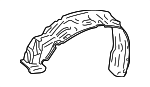 5387535020 - Body: Fender Liner for Toyota Image