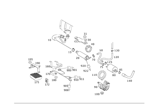 Fuel Pump Package for 2002 Mercedes-Benz SL600 #0
