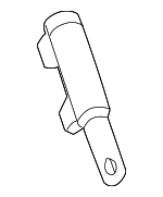 5505412010 - Body: Glove Box Assembly Stopper for Toyota: Corolla, Matrix, Prius Image