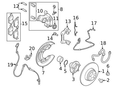 Anti-Lock Brakes for 2018 Land Rover Range Rover Evoque #2