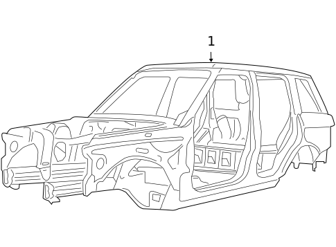 Body Shell for 2009 Land Rover Range Rover #0