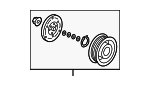 389005LAA01 - : Clutch &amp; Pulley for Honda Image