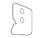 80115TM5H00 - : Condenser Upper Bracket for Honda: CR-V Image