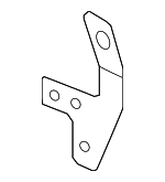 68287963AA - Body: Front Bracket for Mopar Image