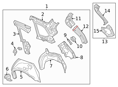 Inner Structure for 2019 Mazda CX-9 #0