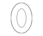 90917A6003 - Exhaust: Muffler &amp; Pipe Gasket for Lexus: ES250, ES300, ES300h, ES330, ES350, GS300, GS350, GS430, GS450h, GS460, HS250h, IS F, IS250, IS300, IS350, LC500, LC500h, LS460, LS500h, LS600h, LX570, RC300, RC350, RX300, SC400, SC430 Image