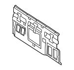 8A2Z7840300A - Body: Inner Panel for Ford: Explorer Sport Trac Image