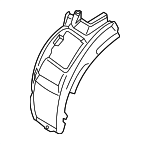 51717445682 - Body: Ft Fender Liner for BMW: X3, X4 Image