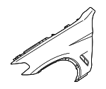 41007930973 - Body: Fender Assembly for BMW: X3, X4 Image