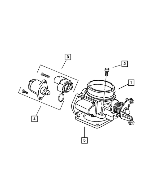 Throttle Body for 2001 Jeep Cherokee #0